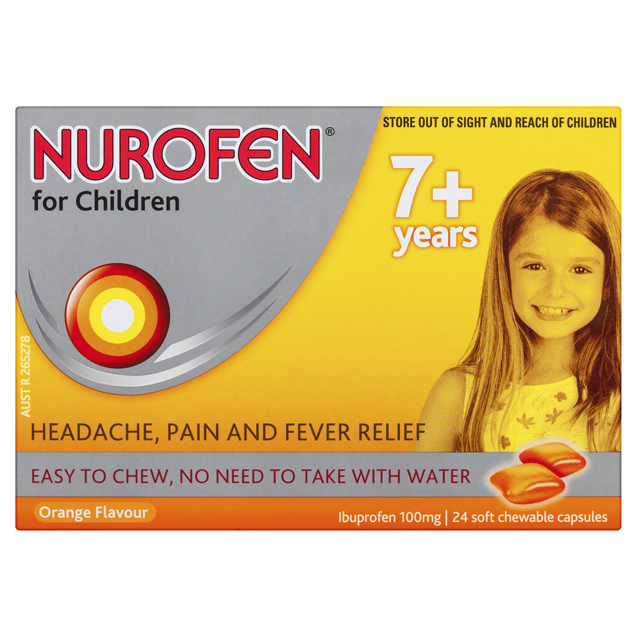 Nurofen for Childeren Soft Chewable Capsules